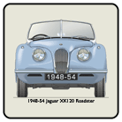 Jaguar XK120 Roadster (disc wheels) 1948-54 Coaster 3